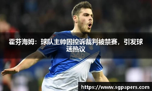 霍芬海姆：球队主帅因控诉裁判被禁赛，引发球迷热议